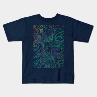 Mount Rainier Painted Kids T-Shirt